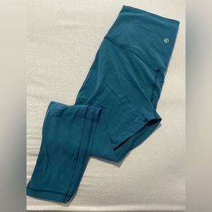 Lululemon align pant size 6 - blue 25” / 7/8 length